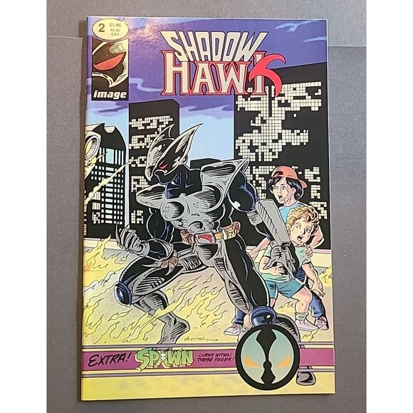 Vintage Image Comics Shadow Hawk #2 Vintage 1992 Spawn Comic Book - Picture 1 of 4